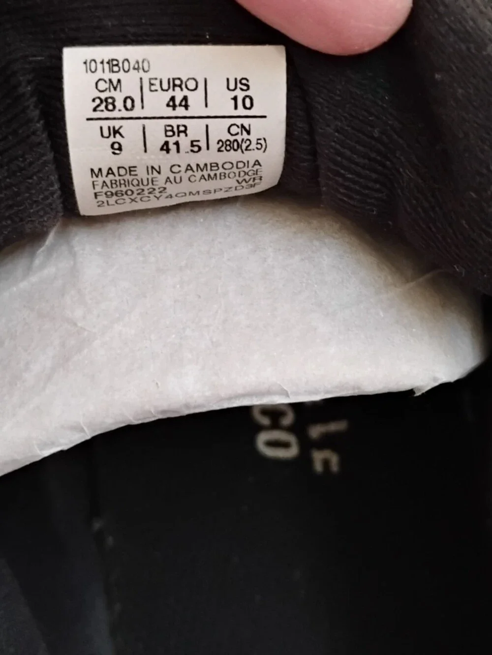 ASICS Gel Contend 7 Black & White Running Sneakers